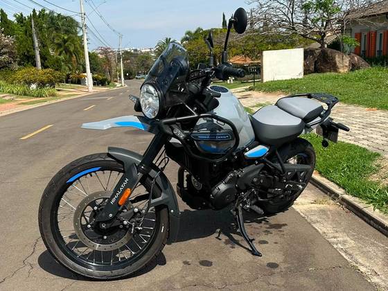 ROYAL ENFIELD HIMALAYAN 450 SLATE POPPY BLUE ROYAL ENFIELD HIMALAYAN 450 SLATE POPPY BLUE